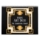 Search for art deco calendars Elegant