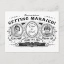 Search for no kids wedding save the dates Retro