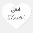 Search for just married stickers Bride