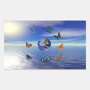 Search for rainbow earth stickers Colourful