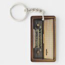 Search for vintage radio key rings Music