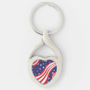 Search for holiday key rings Patriotic