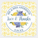 Search for citrus wedding stickers Elegant