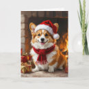 Search for fireplace christmas cards Corgi