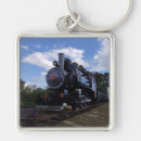 Search for railroad engineer key rings Steam engine