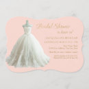 Search for bridal gown invitations Script calligraphy