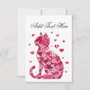 Search for kitten valentines day cards Red