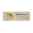 Search for safari return address labels Adventure