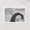 Search for thought business cards Thinking