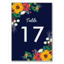 Search for dark blue wedding table cards Pretty
