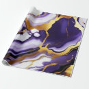 Search for purple marble wrapping paper Gold