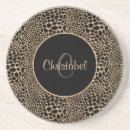 Search for animal print coasters Cheetah