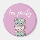 Search for tea party magnets Pink