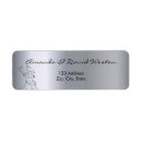 Search for shiny return address labels Elegant