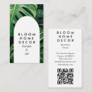 Search for arched business cards Minimalist