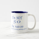 Search for womens 50th birthday mugs Funny