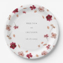 Search for floral wedding plates Cream
