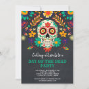 Search for day of the dead halloween invitations Sugar skull
