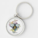 Search for cute bees key rings Bumble bee