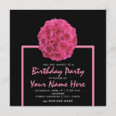 Search for bouquet birthday invitations Flower