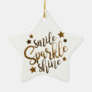 Search for smiling star christmas tree decorations Happy