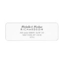 Search for home return address labels Modern