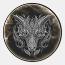 Search for golden new year stickers Dragon