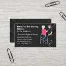 Search for elderly business cards Home nurse