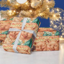 Search for creepy christmas wrapping paper Vintage