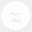 Search for silver wedding stickers Floral