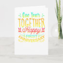 Search for 1 year anniversary cards Marriage