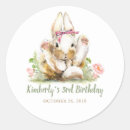 Search for little rabbit stickers Birthday
