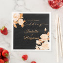 Search for black and rose gold napkins Minimalist