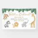 Search for elephant baby shower decoration banners Safari