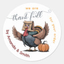 Search for funny thanksgiving stickers Thankful