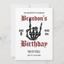 Search for rock skull invitations Punk