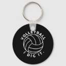 Search for dig it key rings Volleyball