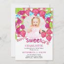 Search for berry sweet one birthday invitations Blueberry