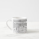 Search for floral espresso mugs Black and white