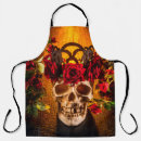 Search for skull and bones aprons Black