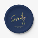 Search for 70th birthday plates Chic