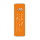 Search for veterinary return address labels Orange