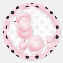 Search for pink poodle stickers Party