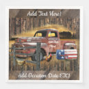 Search for red truck napkins Farm