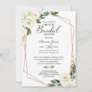 Search for drive by bridal shower invitations Greenery