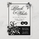 Search for mask party invitations Elegant