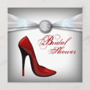 Search for red stiletto invitations Bride