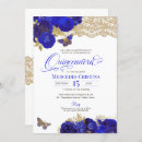 Search for royal blue black gold invitations Butterfly