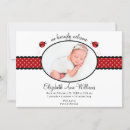 Search for dot birth announcement cards Unique