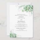 Search for succulent rehearsal dinner invitations Botanical